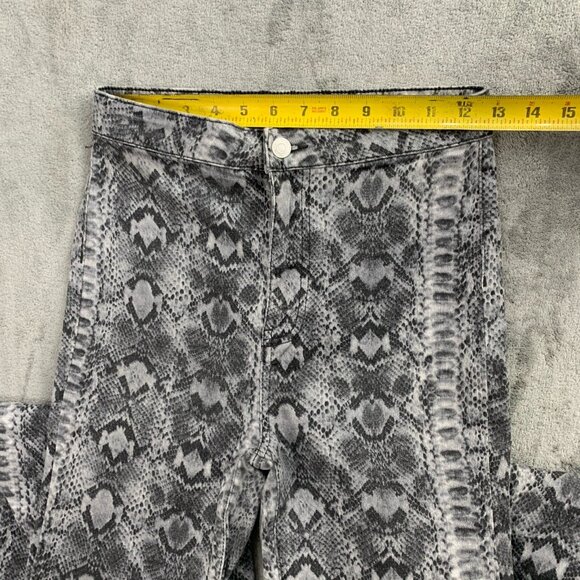We The Free Snake Print Flare Jeans - Picture 8 of 15